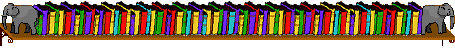A thumbnail of a long row of books